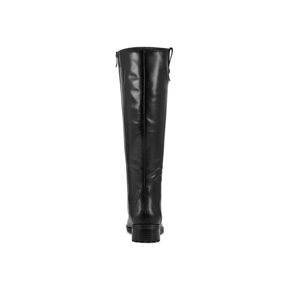 EASY SPIRIT Womens Black Zipper Rhonda Round Toe Block Heel Riding Boot 9.5 M - Picture 2 of 4